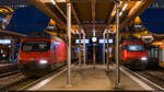 SBB Re 460 & EW IV / Bern, 27. Januar 2026<br>
ICE-Ersatzzüge Hamburg - Brig und Brig - Dortmund<br>
Die Pünktlichkeit unserer grosskantonalen Nachbarn in einem Bild verdeutlicht - beide ICE haben es offensichtlich nicht pünktlich nach Basel geschafft und wurden deshalb in der Schweiz durch pünktliche Ersatzzüge gefahren.