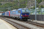 Die dritte Begegnung mit den beiden Siemens Lok 193 528 der SBBCI und 474 005 der SBBC gab es in Brig.