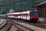SBB Domino 560 xxx  am 10.07.26 in Brig Bhf vom Bahnsteig aus fotografiert 
