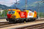 Railcare Siemens Vectron 6193 085-8 am 10.07.26 in Brig Bhf vom Bahnsteig aus fotografiert 