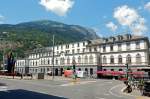 Brig, Bahnhof. (1906 eröffnet, Umbau und Erweiterung 2007-2009) - 02.07.2015