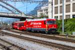 RhB Ge 4/4 III 653 am 07.07.26 in Chur 