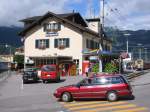 Bahnhof Grindelwald im Juli 2003.