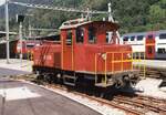 BOB-Rangierlok Tm 2/2, 1 in Interlaken-Ost am 27.