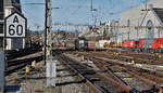 Impression vom Bahnhof Lausanne verewigt am 19.