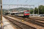 SBB-Tilo-Zug RBDe 560 121 - später 560 288 - der Linie S1 nach Chiasso verlässt Lugano am 15.