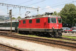 SBB Re 4/4 II 11216 in Lugano am 15. Juli 2006.