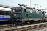 Erst vor wenigen Wochen hat die Re 4/4 ll 11335 das SBB Industriewerk Bellinzona mit dem neuen grünen Anstrich verlassen.