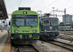 Erst vor wenigen Wochen hat die Re 4/4 ll 11335 das SBB Industriewerk Bellinzona mit dem neuen grünen Anstrich verlassen.