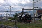 Am 17.05.2026 setzt die Mikado nach dem Wasserfassen zur�ck an den Sonderzug.