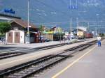 Bahnhof Wilderswil im Juli 2003.