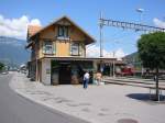 Bahnhof Wilderswil im Juli 2003.
