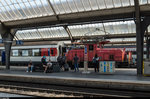 Impression aus dem Zürcher Hauptbahnhof.