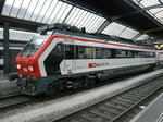 SBB - Schnappschuss des Messtriebwagen XTmass 99 85 916 0 001-5 im HB Zürich am 29.06.2016