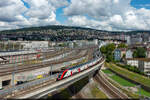 SBB RABDe 502 003 / Kohlendreieckbrücke Zürich, 25. Juli 2025<br>
IC St. Gallen - Genève-Aéroport