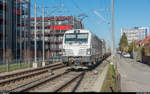 RailCare Vectron Rem 476 455  Bern  mit Güterzug Brig - Niederbottigen am 6.