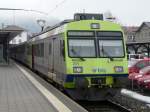 BLS - Triebwagen RBDe 4/4 566 241-6 im Bahnhof Burgdorf am 02.02.2014