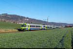 BLS RBDe 565 726 ist am 24.03.2021 als S4 15422 von Langnau i.E.