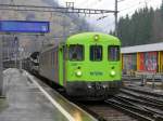 BLS - Steuerwagen BDt 50 85 80-35 949 im Autozug Einsatz am Lötschberg am 21.03.2015