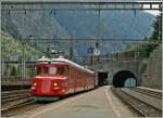 100 Jahre BLS: der Churchill-Pfeil in Goppenstein.
7. Sept. 2013 