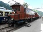 BLS / 100 Jahre Ltschbergbahn - Lok`s  Ce 4/6 307 und Ce 4/4 312 in Frutigen am 30.06.2013