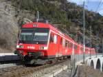 RBDe 566-240 auf dem Luogelkinviadukt am 11.02.2007