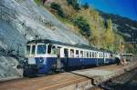 Jahrelang prgten die ABDe 4/8 den Regionalverkehr auf der Ltschberg Sdrampe.