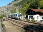 bls - Triebwagen   Ltschberger   RABe 535 112 unterwegs auf der bls Sdrampe am 09.09.2009