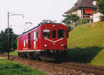 RM/EBT  De 4/4 267 als Lokzug bei Solothurn nach Burgdorf unterwegs im Juli 1993.