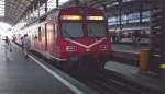 Triebwagen 234 der RM (Regionalverkehr Mittelland) am Luzerner Bahnhof am 22.