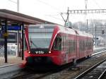 bls - Triebzug RABe 526 285-2 in Burgdorf am 30.11.2008