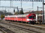 bls - Einfahrender Regio im Bahnhof Burgdorf am 29.10.2010