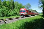 RBDe 566 I als R 5950 zwischen Gerlafingen und Wiler, 14.05.2012.