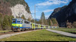 BLS Re 420 502 mit RE Interlaken Ost - Zweisimmen am 22. November 2020 bei Burgholz.