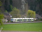 BLS - Regio von Lyss nach Büren an der Aare mit dem Tiebzug RABe 535 121-8 unterwegs in Busswil am 01.04.2017