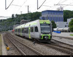 BLS - Triebzug RABe 535 119 bei der durchfahrt im Bahnhof Ostermundigen am 17.08.2019