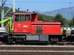 bls - Tm 2/2 95 im Bahnhofsareal von Spiez am 13.09.2007