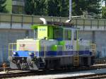 bls - Rangierlok Tm 2/2 235 094-0 im Bahnhofsareal von Spiez am 13.09.2007