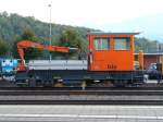 bls - Abgestellter Baudienst Tm 2/2 235 083-3 im Bahnhofsareal von Spiez am 20.09.2007