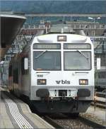 BLS RBDe 565 988  White Bull  wirbt im Sommer fr die BLS Schifffahrt auf dem Thuner- und Brienzersee.