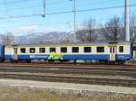 bls - Personenwagen 1 Kl. A 50 63 18-33 805-6 zum Ausschlachten in Solothurn am 15.03.2009