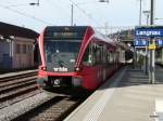 bls - Regio nach Luzern mit dem Triebwagen RABe 2/8  526 286-0 im Bahnhof Langnau am 31.12.2012