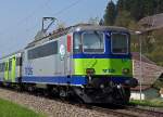 BLS: Re 420 504 bei Langnau i.E. aufgenommen am 1. Mai 2013.
Foto: Walter Ruetsch