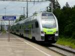BLS - Triebzug RABe 515 010-7 in Uttigen als Regio nach Thun am 25.06.2013