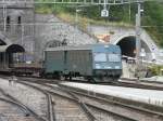 BLS - Autozug Steuerwagen BDt 50 85 80-35 958-1 in Goppenstein am 07.09.2013