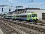 BLS - Regio von Solothurn nach Thun am Zugschluss der Steuerwagen ABt 50 85 80-35 941 beim verlassen des Bahnhof Burgdorf am 10.08.2014