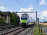 BLS - Triebzug RABe 515 017 unterwegs bei Schüpfen am 24.08.2014
