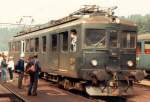 BDe 4/4 244 der VHB (RM Gruppe) im August 1987 wo es diesen Triebwagen noch Brauchte und er noch Fahren durfte.