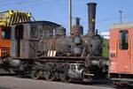 Bahnpark Brugg, Verein Mikado 1244: E 3/3 855 (SLM, Nr. 631, 1890), Brugg, 24. Mai 2026 (Bahnpark Brugg,  Tage der offenen Tore , 23./24. Mai 2026).