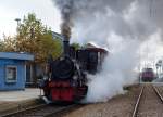 OeBB: Extrazug Balsthal-Oensingen-Balsthal mit der E 3/3 1 (1909) bei der Ausfahrt Oensingen am 31.